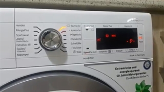 آموزش کار با ماشین لباسشویی بوش _ برف سرویس