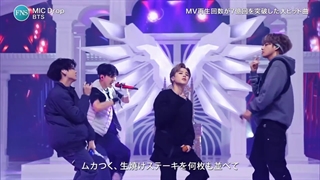 اجرای اهنگ mic drop از بی تی اسFNS Song Festival 2020