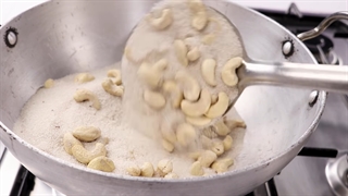 روش بو دادن بادام هندی