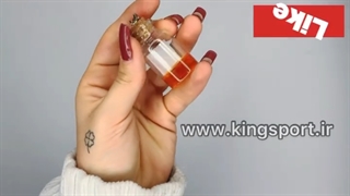 جاکلیدی شیشه ای طرح دار "کینگ اسپرت"