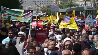 راهپیمایی روز قدس در مشهد الرضا