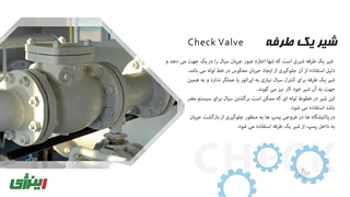 بررسی کامل شیر یک طرفه، نحوه عملکرد، انواع و ویژگی های آن ها | اینرژی