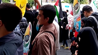 شروع راهپیمایی روز جهانی قدس در تهران 1401