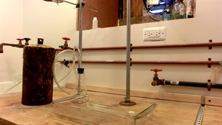 آزمایش بر روی جیوه