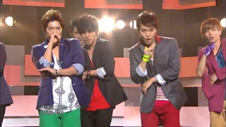 اجرای آهنگ Mr simple از گروه سوپرجونیور