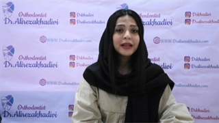 اولین جلسه بعداز جراحی فک.متخصص ارتودنسی تهران دکترعلیرضاخدیوی