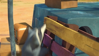 کارتون انگلیسی Trash truck