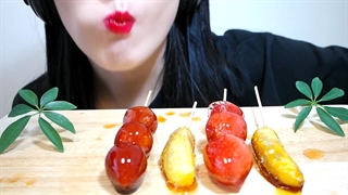 چالش‌های غذاخوری مختلف | موکبانگ | JANE ASMR • CRUNCHY ASMR • SAS-ASMR • HUNNIBEE ASMR | قسمت ۲