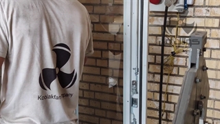 خدمات بالانستجهیزات دوار پروانه صنعتی کولاک فن09121865671