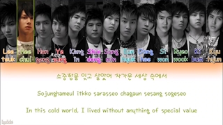 لیریک آهنگ Endless Moment از گروه سوپرجونیور