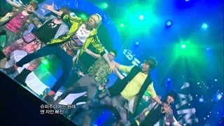 اجرای آهنگ Superman از گروه سوپرجونیور