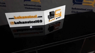 خرید میز کنسول استیل کشودار