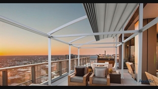 قیمت پوشش تاشو پشت بام کافه رستوران-زیباترین سایبان بازشو پشت بام پیتزافروشی