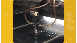 برش لیزری پلکسی به همراه پانچ - تابلو سازی تابان رشت