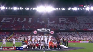جشن قهرمانی فرانکفورت در لیگ اروپا 2022