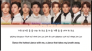 لیریک آهنگ Burn the floor از گروه سوپرجونیور