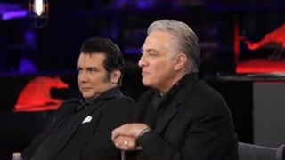 فیلم طنز انگلیسی حرف زدن حامد آهنگی در شب های مافیا + واکنش ایرج نوذری به حواشی برنامه