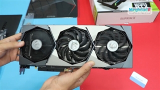 آنباکس کارت گرافیک ام اس آی مدل GeForce RTX™ 3080 Ti SUPRIM X 12G حافظه 12 گیگابایت