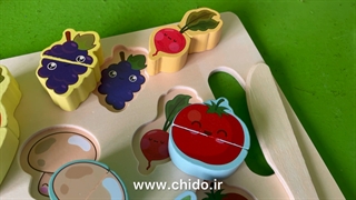 برش میوه چوبی
