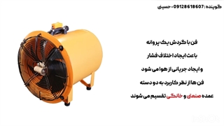 معرفی انواع فن صنعتی توسط تیم فنی و مهندسی کارا پمپ