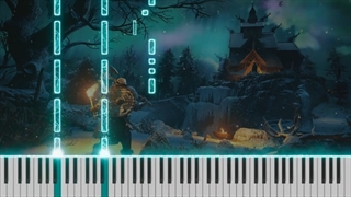 VALHALLA CALLING by Miracle Of Sound (Assassin's Creed) | Karaoke Piano Ver. پیانو اساسین کرید