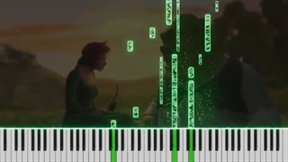 Shrek - Fairy Tale | Piano Ver [Reupload] پیانو آهنگ کارتون شرک