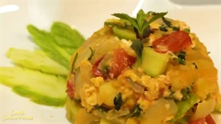 مواد اویه خوراک کدو سبز