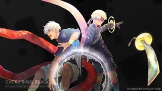 [Nightcore] Everything Black ( Lyrics ) نایتکور