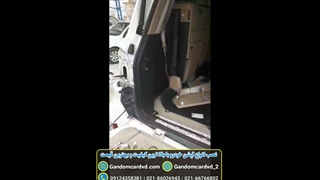 نصب جک صندوق لندکروز-گندم کار