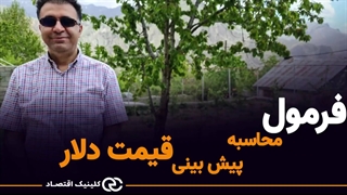 فرمول محاسبه پیش بینی قیمت دلار