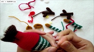 پکیج آموزش بافت عروسک حیوانات-عروسک بافی -آموزش قلاب بافی گوزن