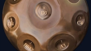 آموزش آهنگ jingle bells با هنگدرام به همراه تبلچر تصویری