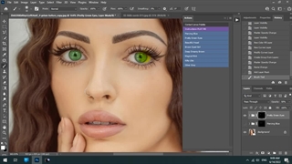 آرایش در فتوشاپ