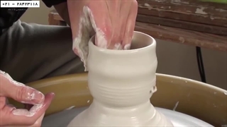 آموزش سفالگری-فیلم آموزش سفالگری با دست -فنون ساخت فنجان