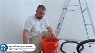 آموزش نحوه رنگ آمیزی ساختمان