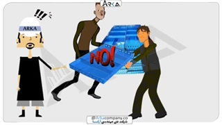 انیمیشن ساختمانی قالب بتن پلیمری قالب یوبوت ، قالب وافل