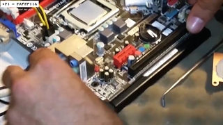 آموزش تعمیر سخت افزار کامپیوتر-آموزش تعمیرات سخت افزار لپ تاپ-تعویض کارت Lan