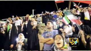 اجرای سرود سلام فرمانده در دارالمومنین کاشان