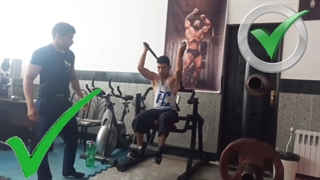 کرانچ دستگاه , شکم دستگاه بدن هر چه جمع تر و مکث بیشتر در موقع جمع شدن بهتره