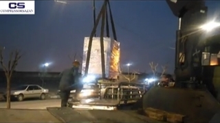 کمپرسور اسکرو 2000 لیتری - 2 متر مکعب و درایر تبریدی ( کمپرسورسازان )