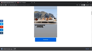 فیلم آموزشی ذخیره و دانلود استوری اینستاگرام در کامپیوتر و اندروید و آیفون