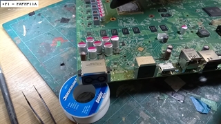 آموزش تعمیر ایکس باکس  - رفع عیب در ایکس باکس-  صفحه سیاه مرگ و تعویض پورت