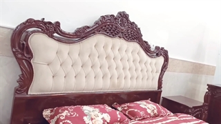 تخت خواب سلطنتی مدل افشان