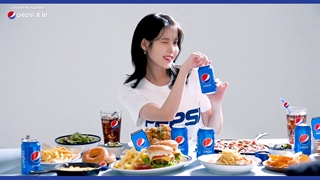 پشت صحنه عکسبرداری پپسی با آیو