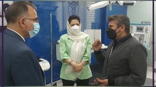 بازدید معاون دانشکده دندانپزشکی و هیات همراه از کلینیک دندانپزشکی کاخ