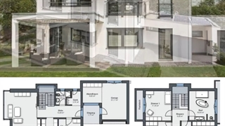 طراحی ویلا با پلن مشخص