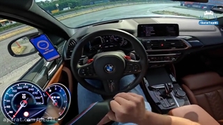 شتاب و سرعت ب ام و X3M تیون شده