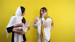 پشت صحنه خنده دار ساخت کلیپ معرفی محصولات و خدمات در استودیو باران