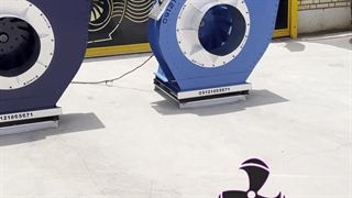 تولید تست اگزاست فن سانتریفیوژ پروژه تهران توسط شرکت کولاک فن09121865671