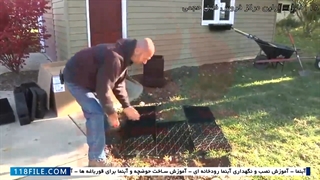 آموزش ساخت آبنما سنگی-آموزش ساخت آبنما خانگی-ساخت آبشار بدون حوضچه